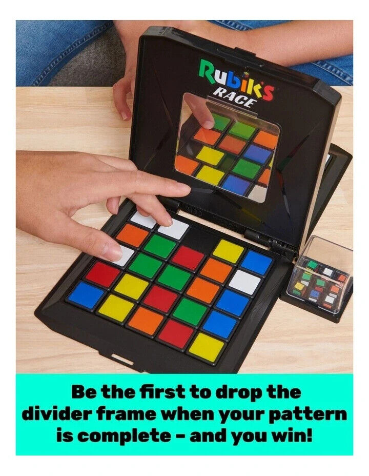 Genuine Original Rubik's RACE Game Toy Puzzle Board Kids Strategy Magic Blocks