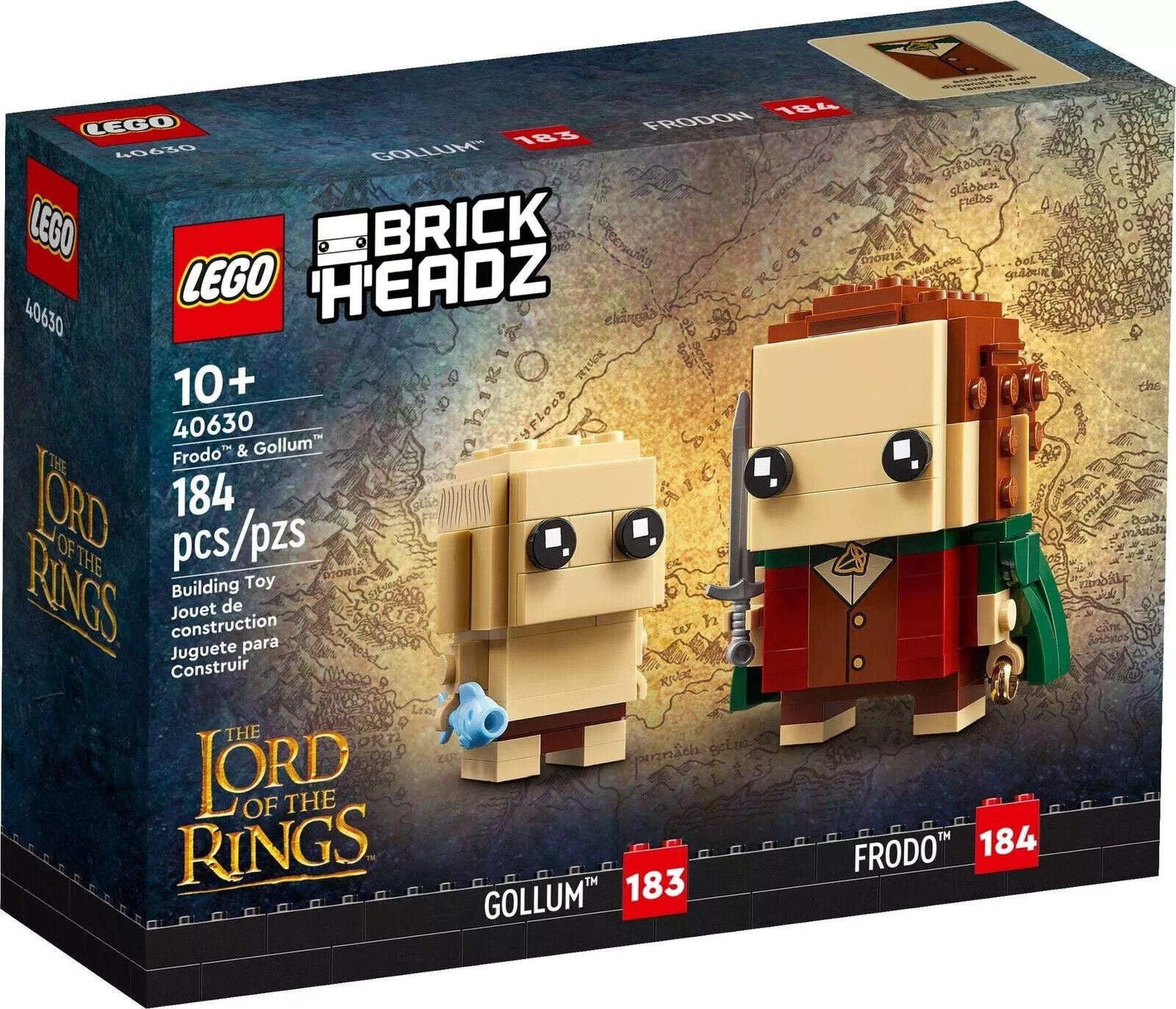 LEGO 40630 Brickheadz Frodo & Gollum - Lord of the Rings