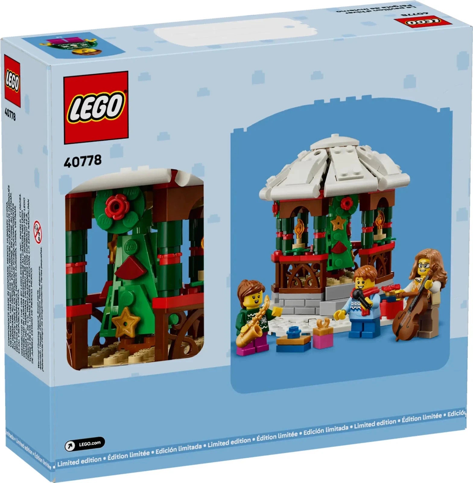 LEGO 40778 Winter Gazebo Brand New Sealed