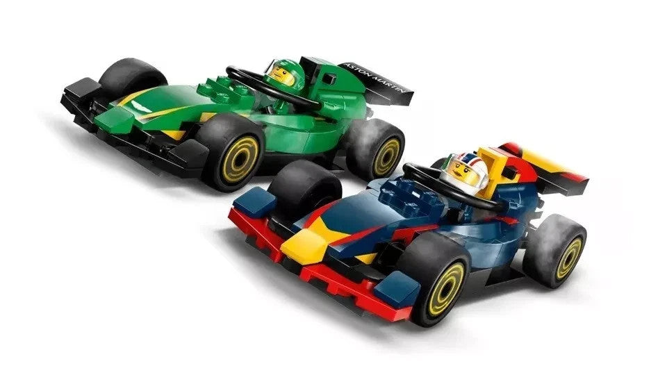 LEGO CITY: F1 Truck with RB20 & AMR24 F1 Cars [1086 PCS] [60445] [Sealed]