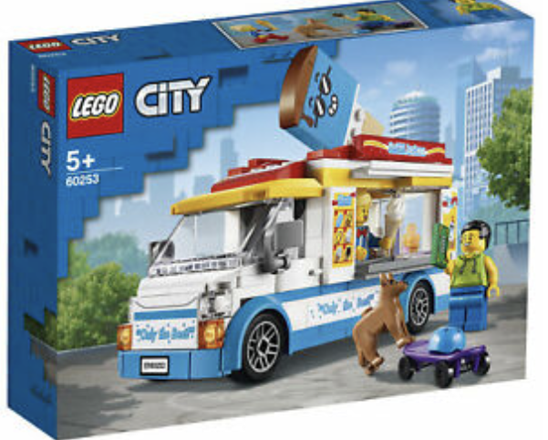 LEGO City Ice-Cream Truck 60253 Cool Building Set For Kids NEW AU Stcok