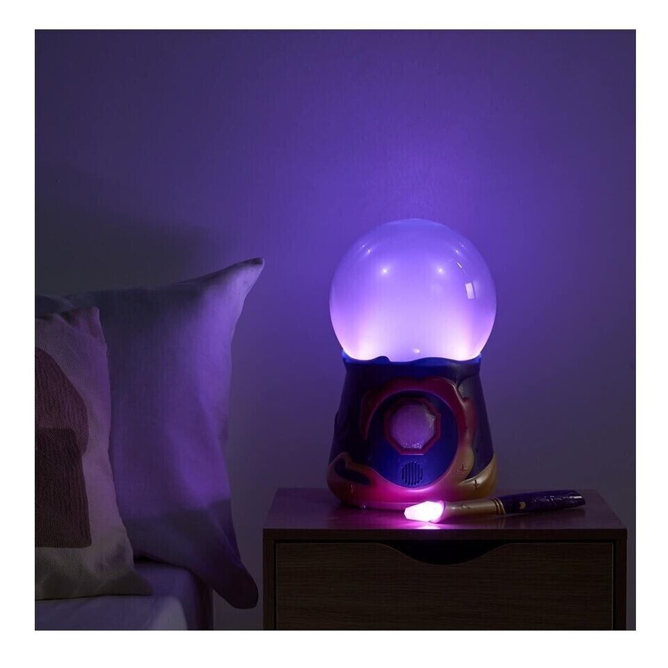 MAGIC MIXIES Magical Misting Crystal Ball with Interactive 20.3cm Pink Plush Toy