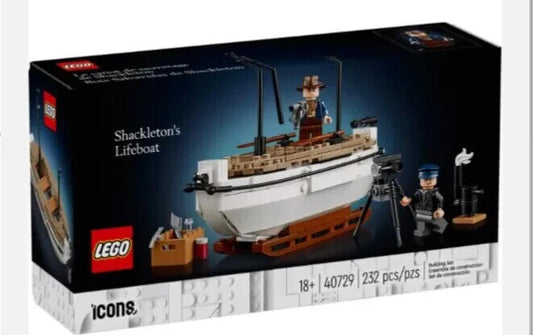 LEGO 40729 ICONS Shackleton’s Lifeboat Brand New & Sealed Rare Limited Edition