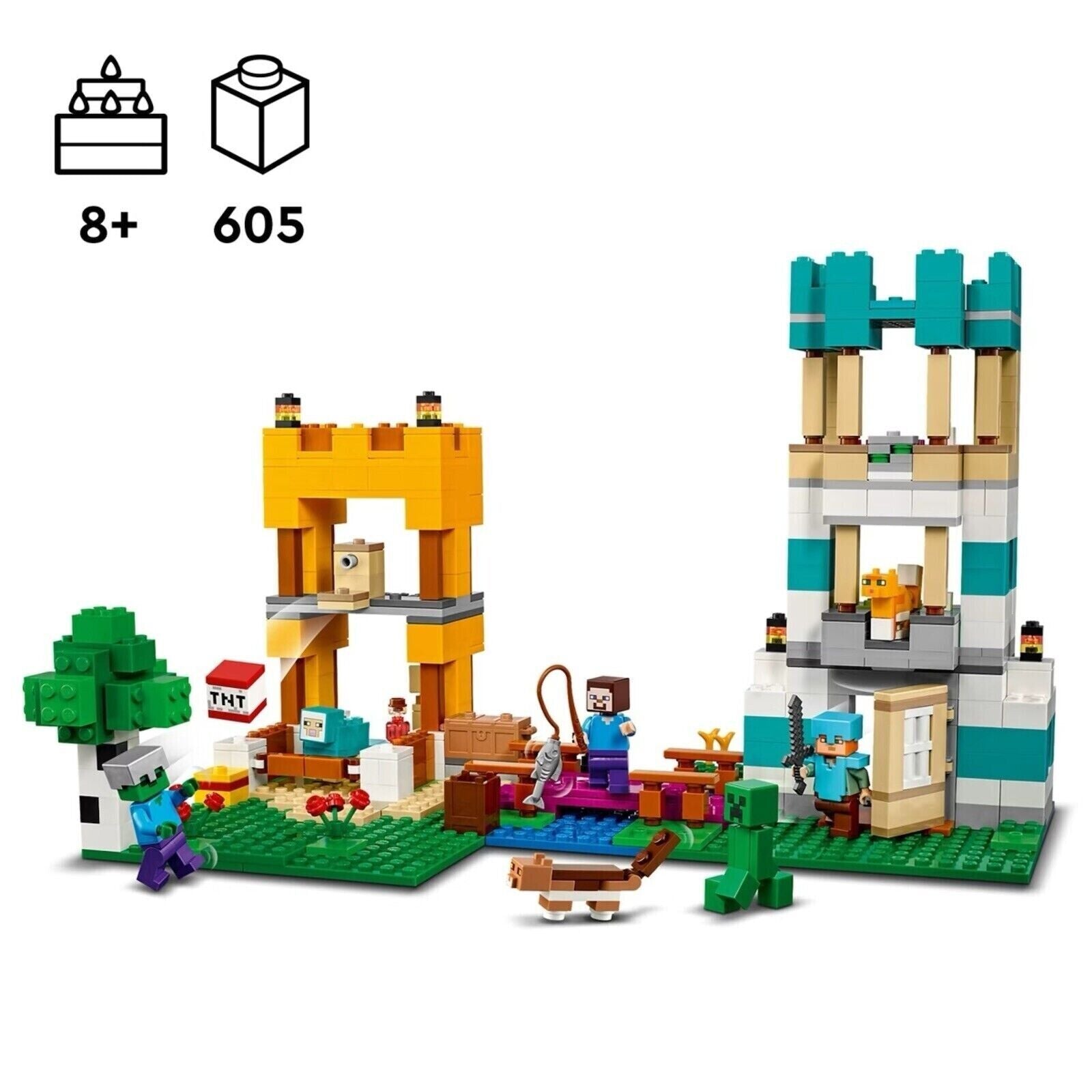 LEGO 21249 Minecraft The Crafting Box Brand New Sealed