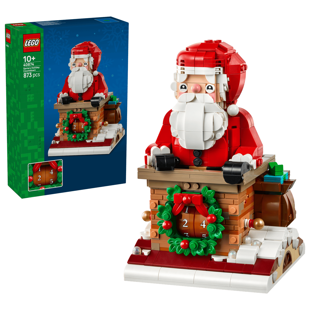 LEGO 40874 Santa's Holiday Countdown Brand New Sealed