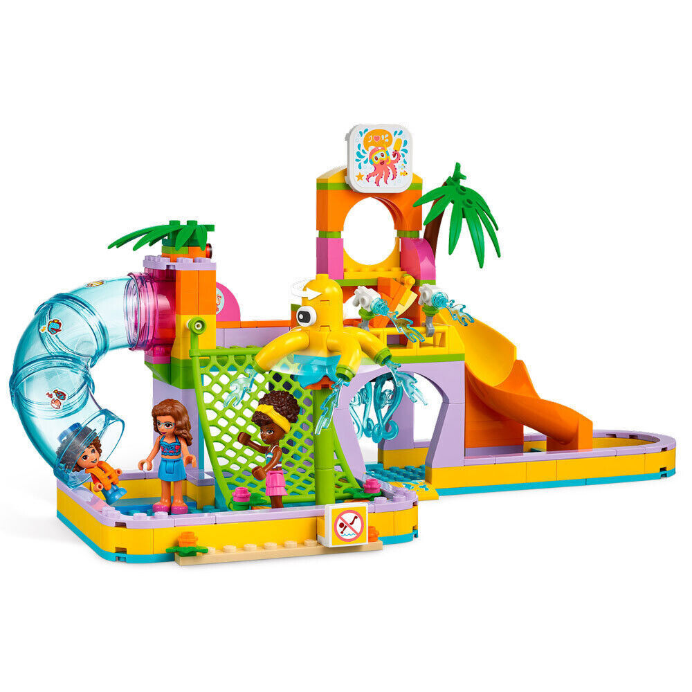 LEGO FRIENDS Water Park 41720 NEW Swimming Pool Slide Olivia Nandi Santiago