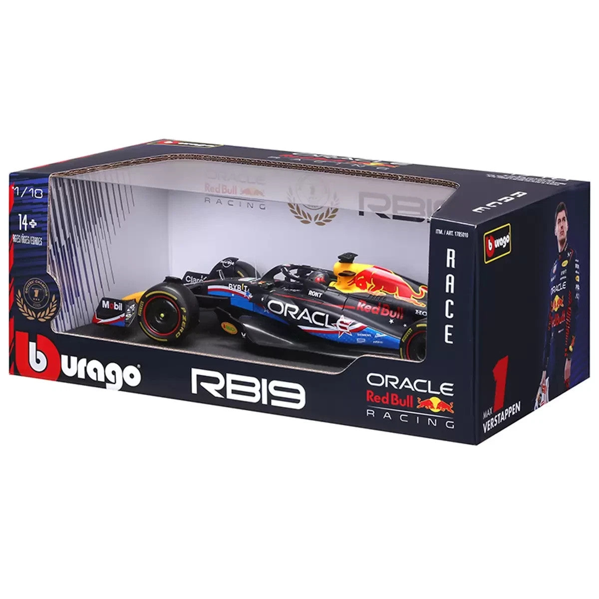 Maisto 1:18 Scale Formula 1 Diecast Cars Oracle Red Bull Racing 2023 Austin Max