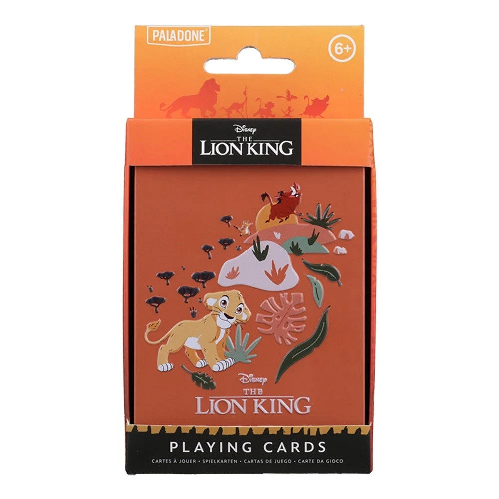 Disney The Lion King - Playing Cards with Tin Poker Game Paladone