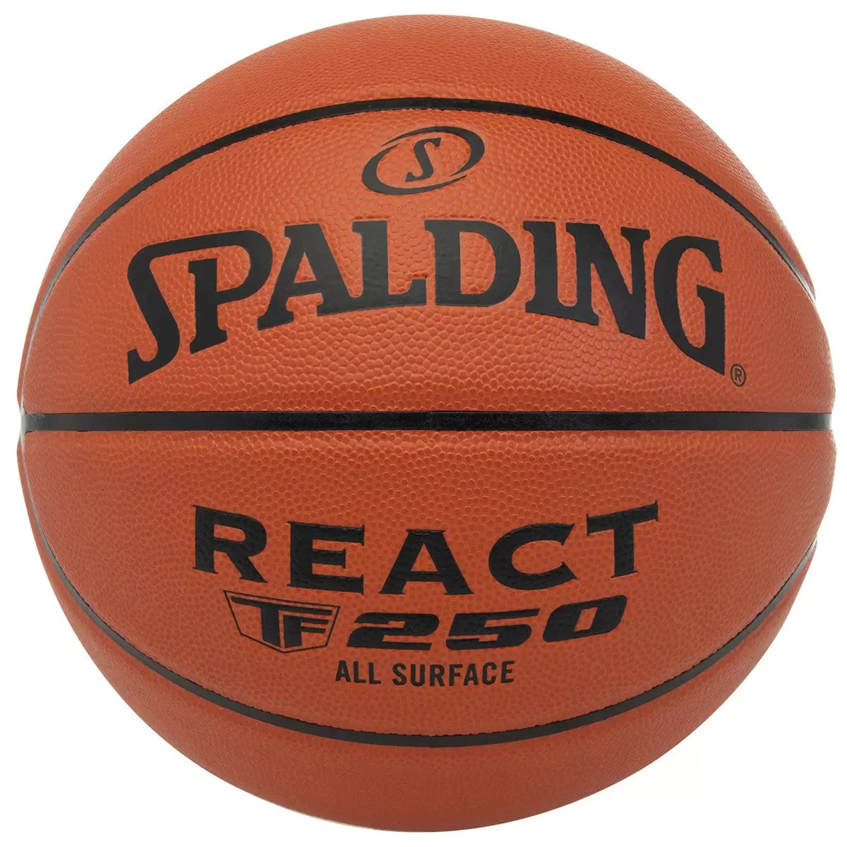 Spalding React TF250 TF-250 All Surface Basketball Size 7 Indoor Outdoor Male
