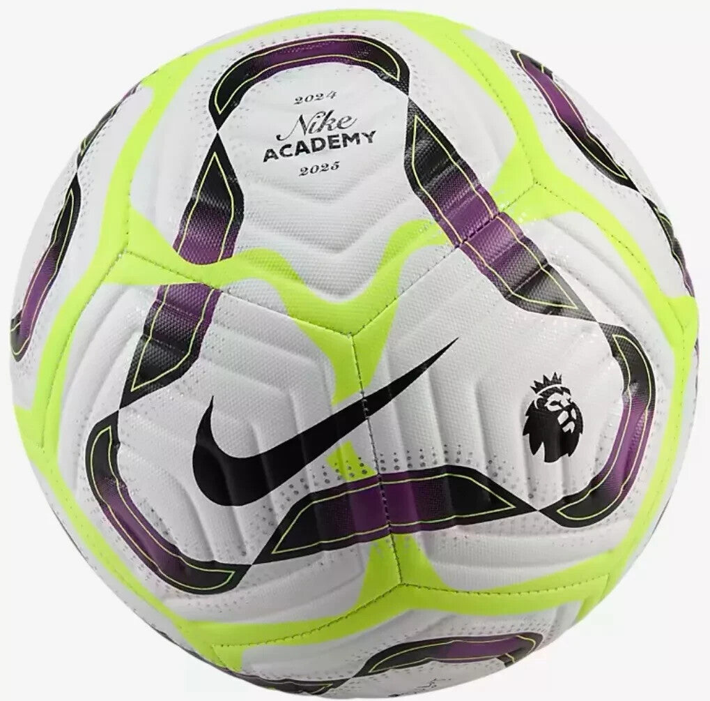 Nike 2024/25 Premier League Academy Official Size 5 Soccer Ball COMES INFLATED
