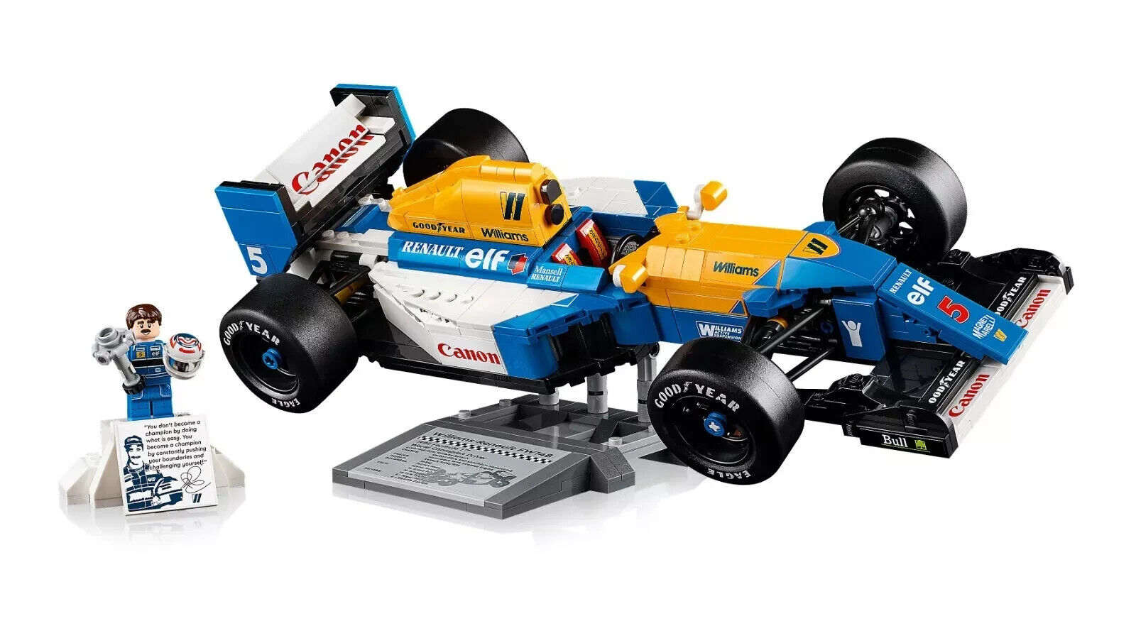 LEGO® Icons 10353 Williams Racing FW14B & Nigel Mansell