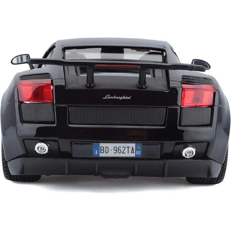 2007 Lamborghini Gallardo Superleggera Black Maisto Diecast 1:18 Scale Model Car