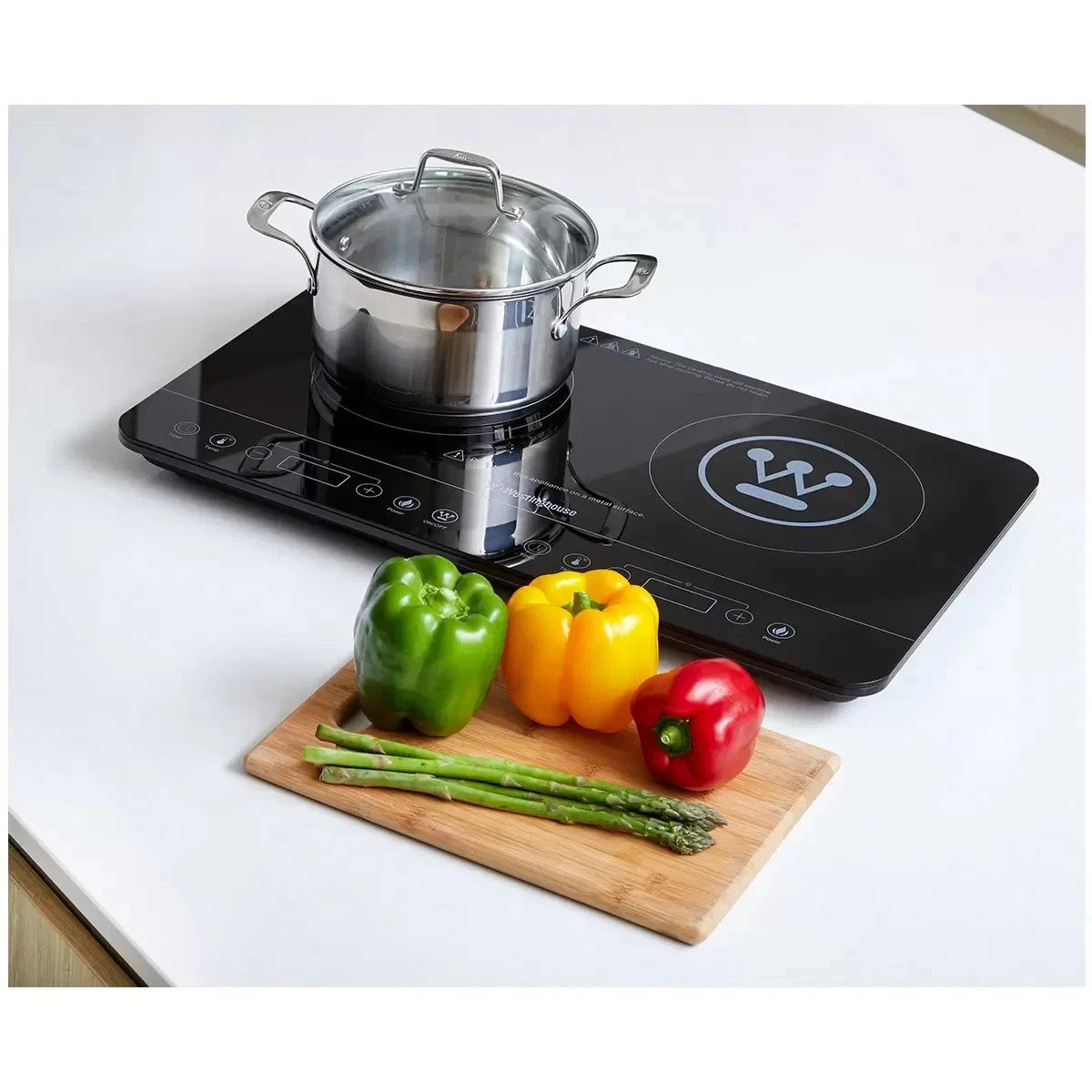Westinghouse Twin Induction Cooktop WHIC02K