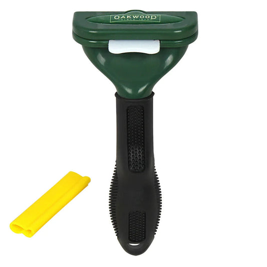 Oakwood Pet Professional De-Shedding Tool Pet Grooming Brush, D-Shedz de-shedder