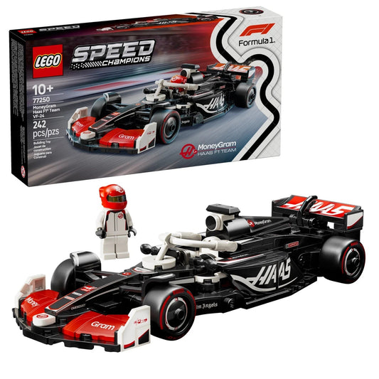 LEGO Speed Champions 77250 MoneyGram Haas F1 Team VF-24 Brand New