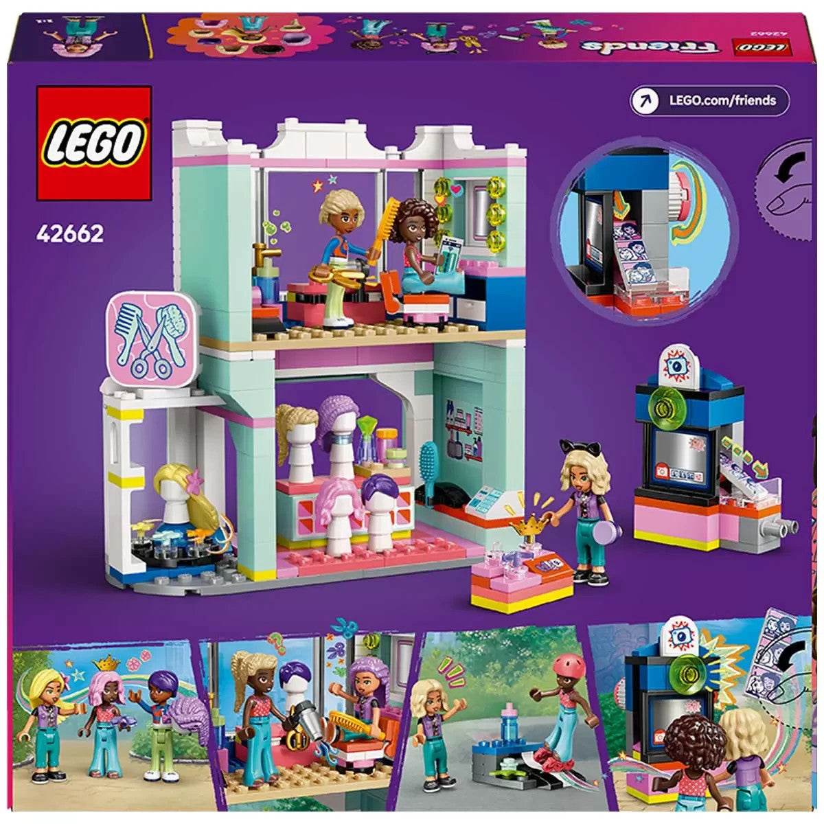 LEGO Friends 42662: Hair Salon and Accessories Shop
