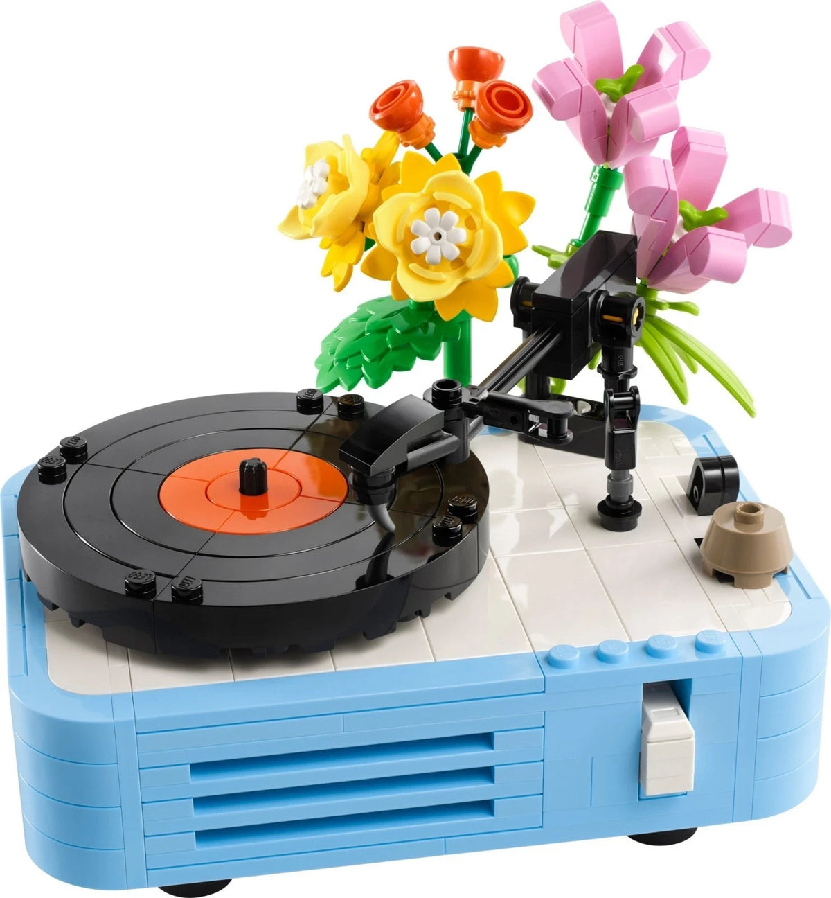 LEGO 31172 Creator 3in1 Record Player With Flowers Radio Microphone Retro BNISB