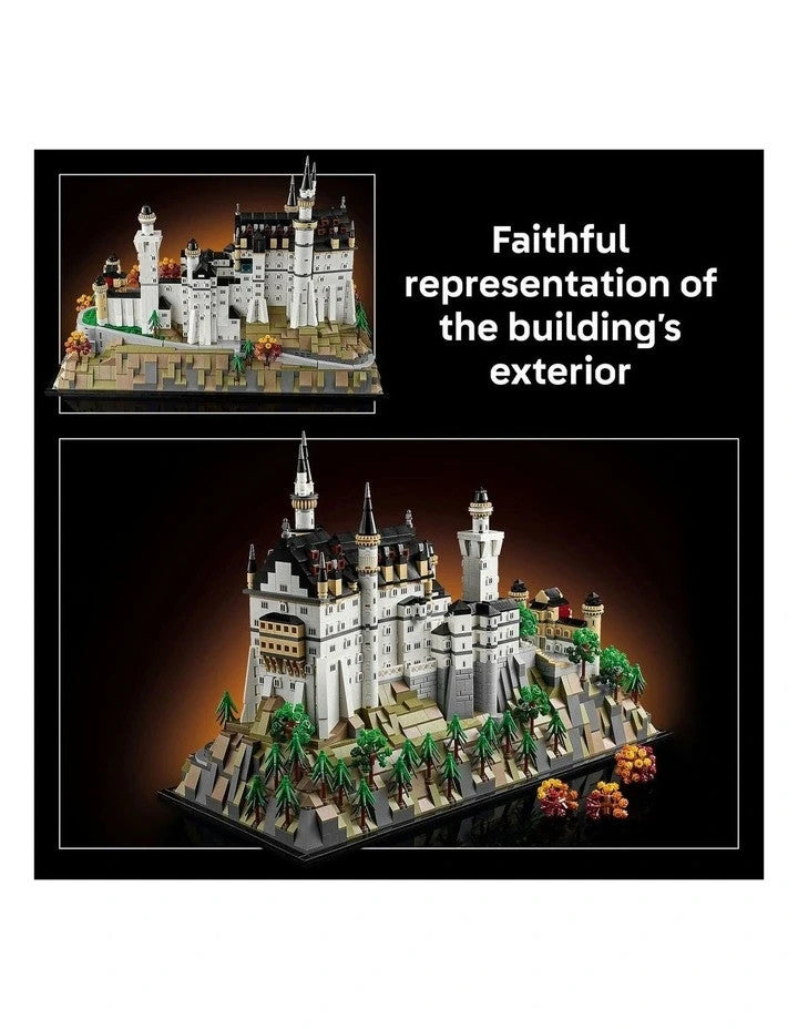 LEGO 21063 ARCHITECTURE Neuschwanstein Castle  - NEW