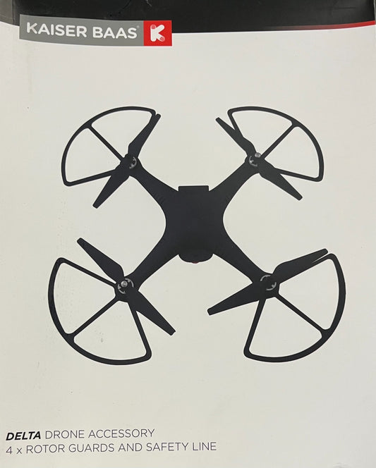 Genuine 4x Rotor Guards & Safety Line for Kaiser Bass Delta GPS Quadcopter Drone