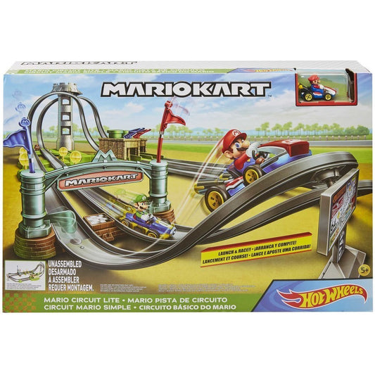 Hot Wheels Mario Kart Circuit Lite Track Set Super Fun AU Stock