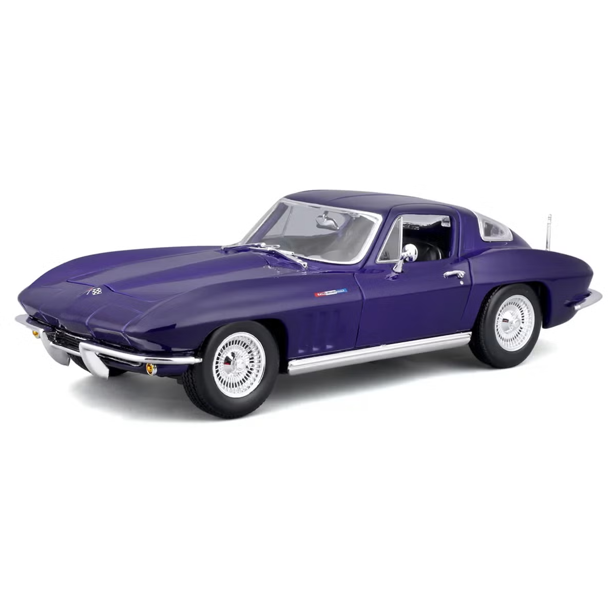 Maisto 1:18 Die Cast Cars Special Edition 1965 Chevrolet Corvette purple