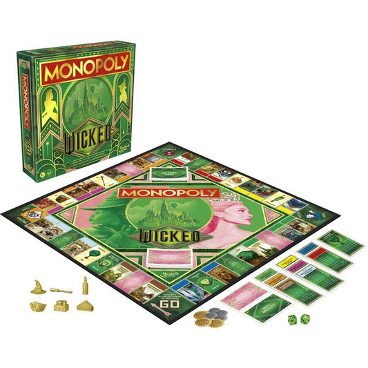 Monopoly Wicked Edition Board Game   Inspired by The Motion Picture   Ages 8+   