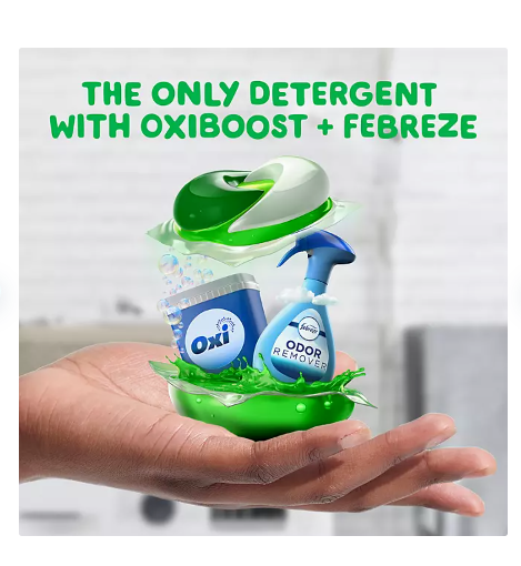 152 Packs Gain Flings Laundry Detergent Capsules Pods Original Oxi odor Remover