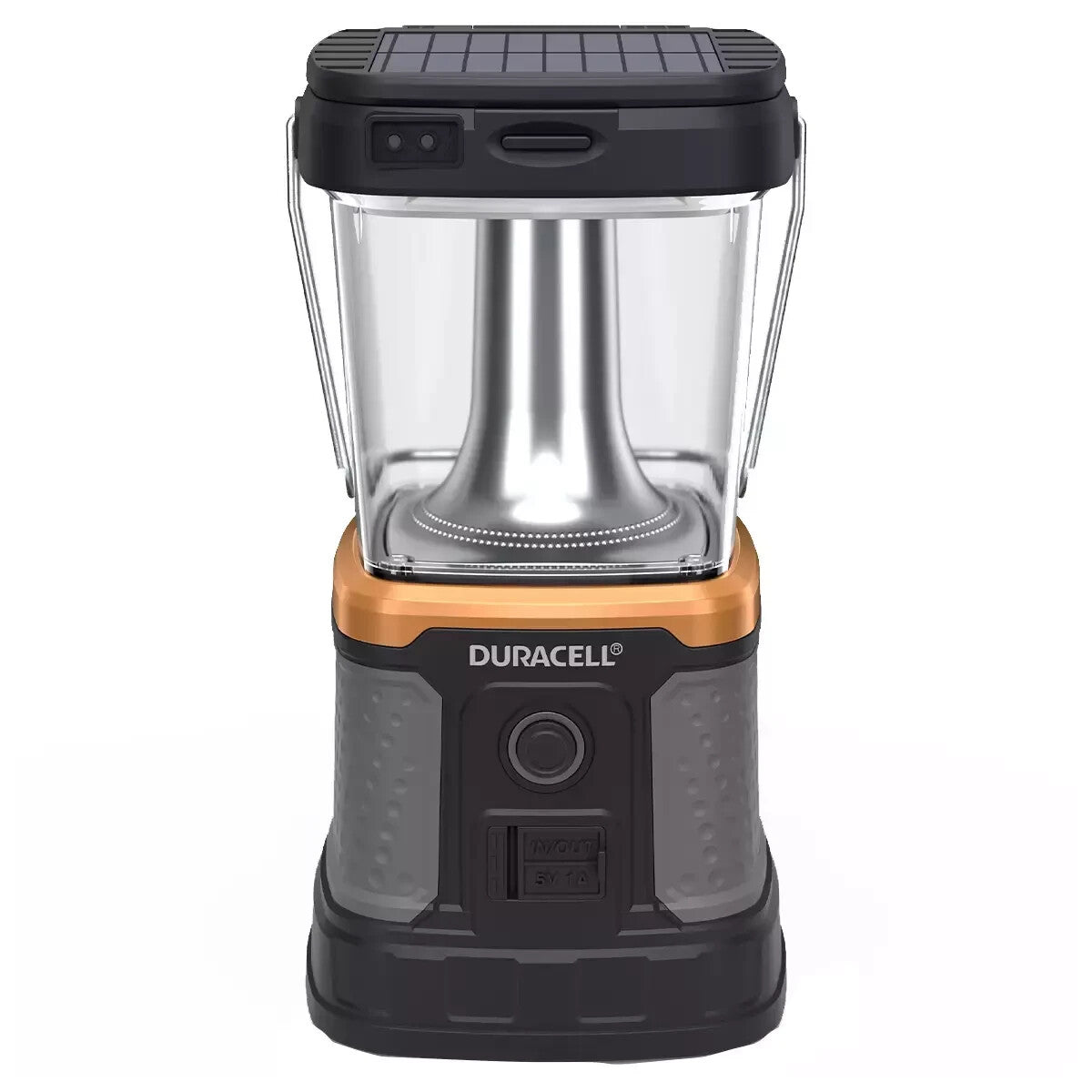 Duracell 3000 Lumen Rechargeable Lantern Camping Hiking Light Battery Solar USB