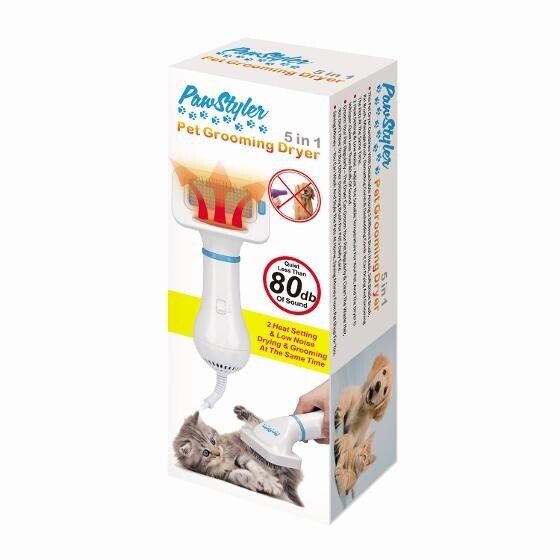 Paw Styler The Ultimate 5-in-1 Pet Grooming Kit and Dryer As Seen On Tv