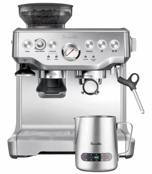 Breville Barista Express Coffee Machine Thermo Milk Jug BES875BSS Espresso  