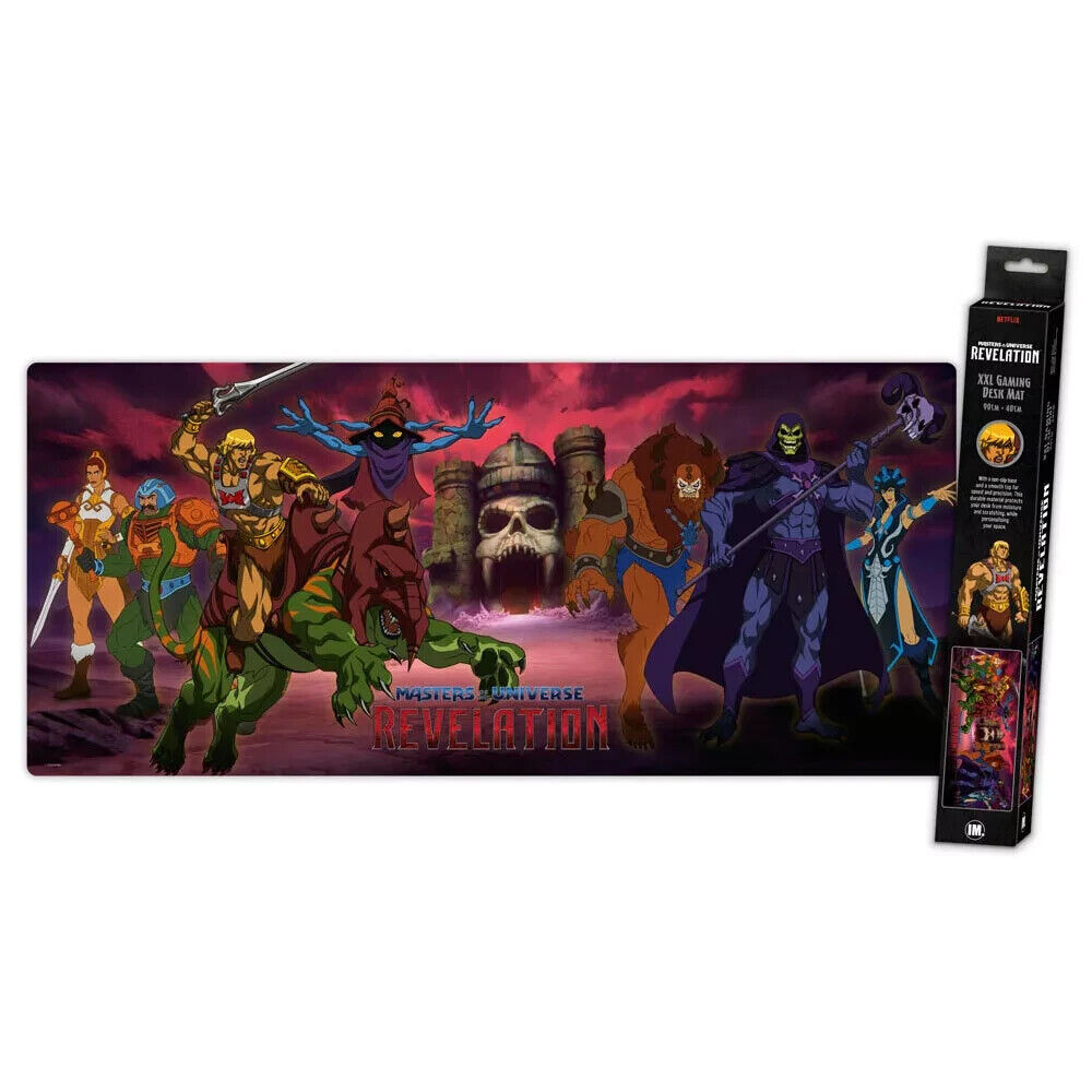 Masters of the Universe Revelation XXL Gaming Desk Mat (90 x 40cm/35.5 x 15.7")
