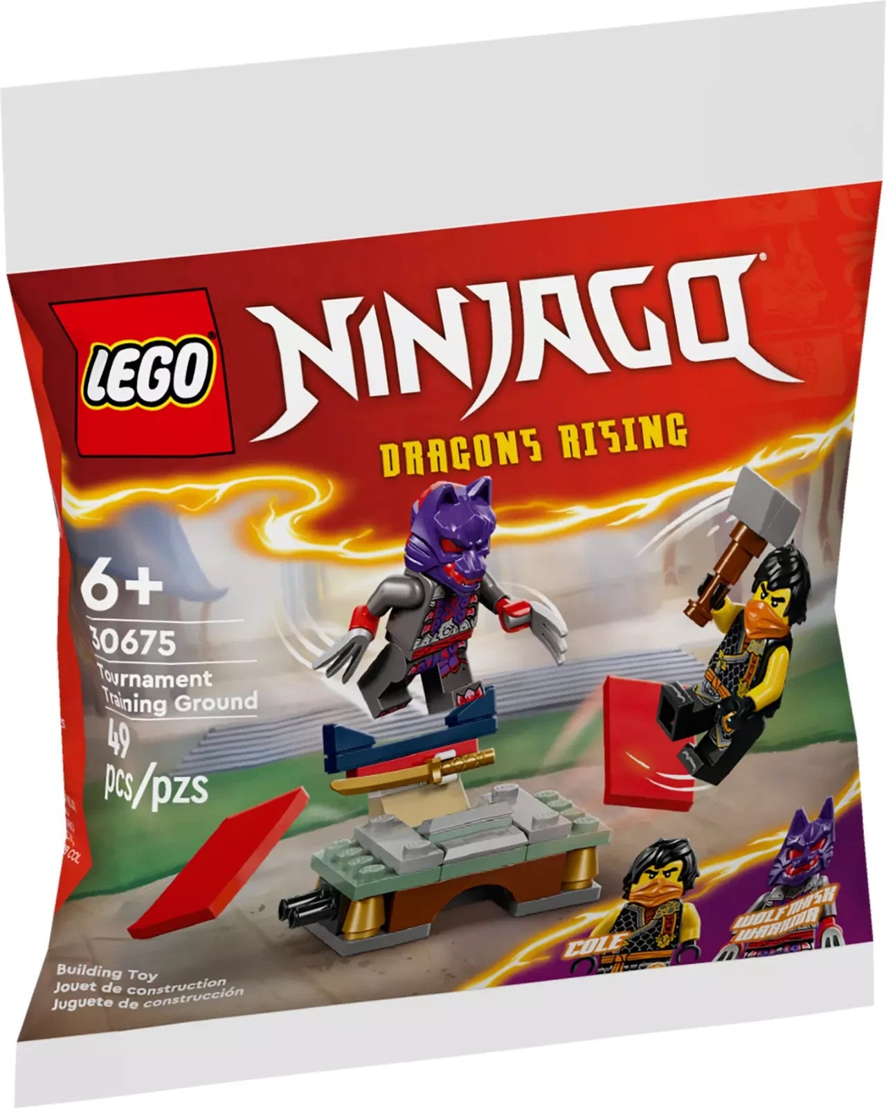 LEGO NINJAGO - TOURNAMENT TRAINING GROUND - 30675 - POLYBAG SEALED NEW