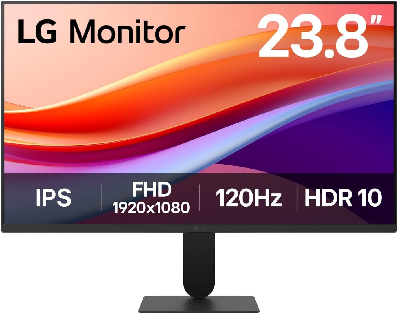 LG 24MR411A-B 23.8" FHD Monitor 1920x1080 - IPS - HDMI - VGA- AMD FreeSync Tilt