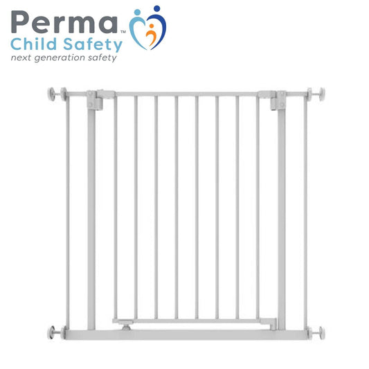 Perma Child Safety 73 - 82cm Warm White Extra Tall Easy Fit Baby Gate