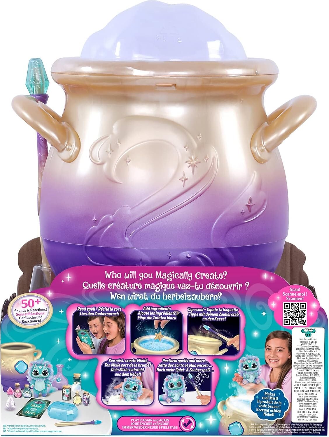 MAGIC MIXIES Magical Misting Cauldron Mix Potions Make Pet NEW Assorted Colour