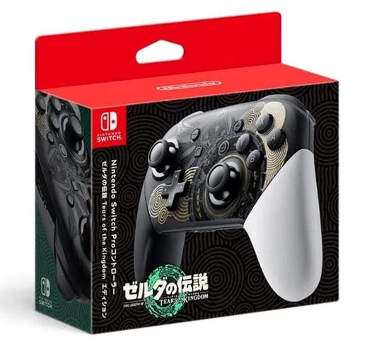 Genuine Nintendo Switch Pro Controller Legend of Zelda Tears of the Kingdom NEW