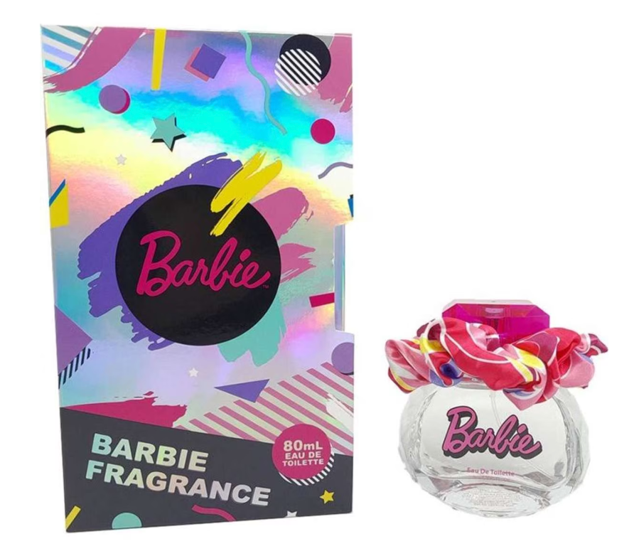 Barbie Total Hair EDT 80ml Perfume include Babie Scrunchie Brand New