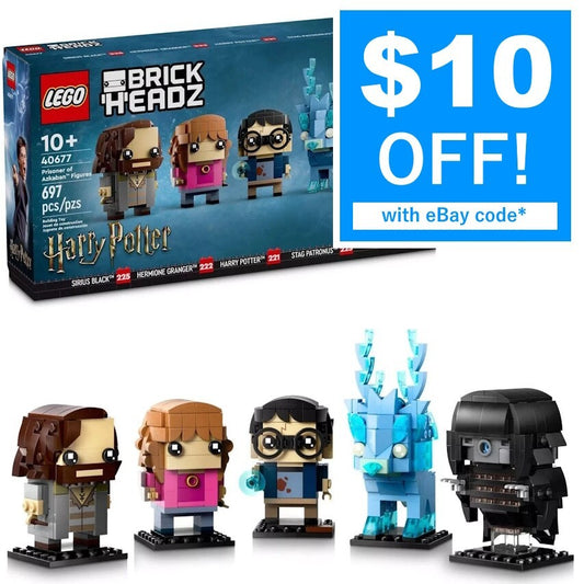 LEGO 40677 Brickheadz Prisoner of Azkaban Figures - Harry Potter