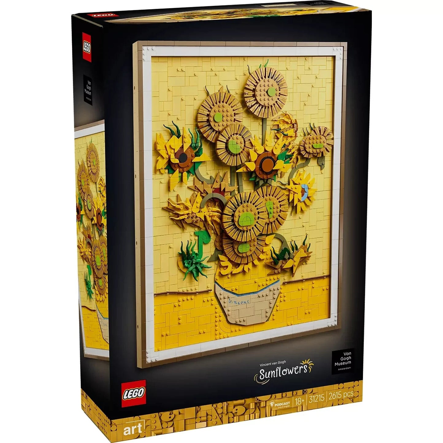 LEGO 31215 Art Vincent van Gogh Sunflowers Brand New & Sealed
