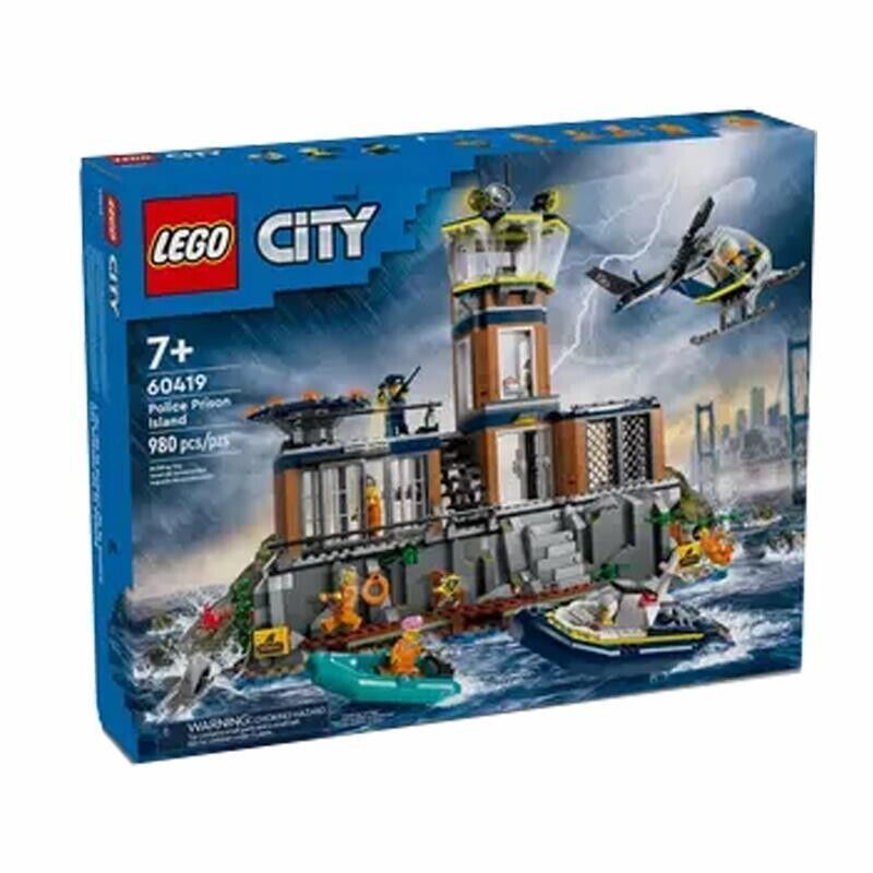 LEGO 60419 City Police Prison Island Brand New and Sealed
