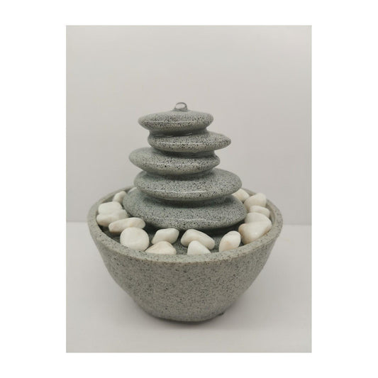 Wanderlust Meditation Fountain indoor Outdoor table top Stacking Stones Water 
