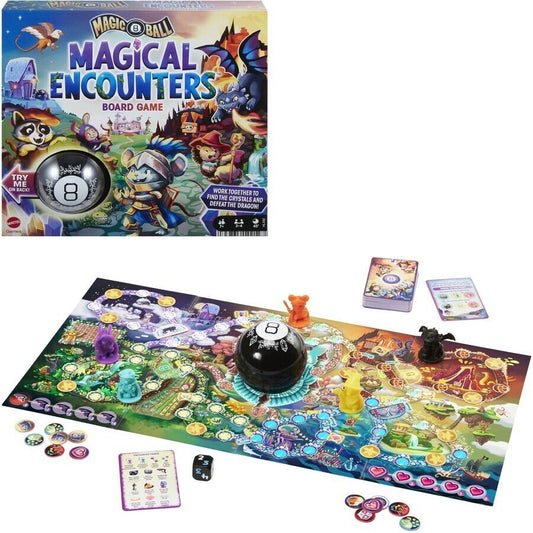 Magic 8 Ball - Magical Encounters Board Game by Mattel