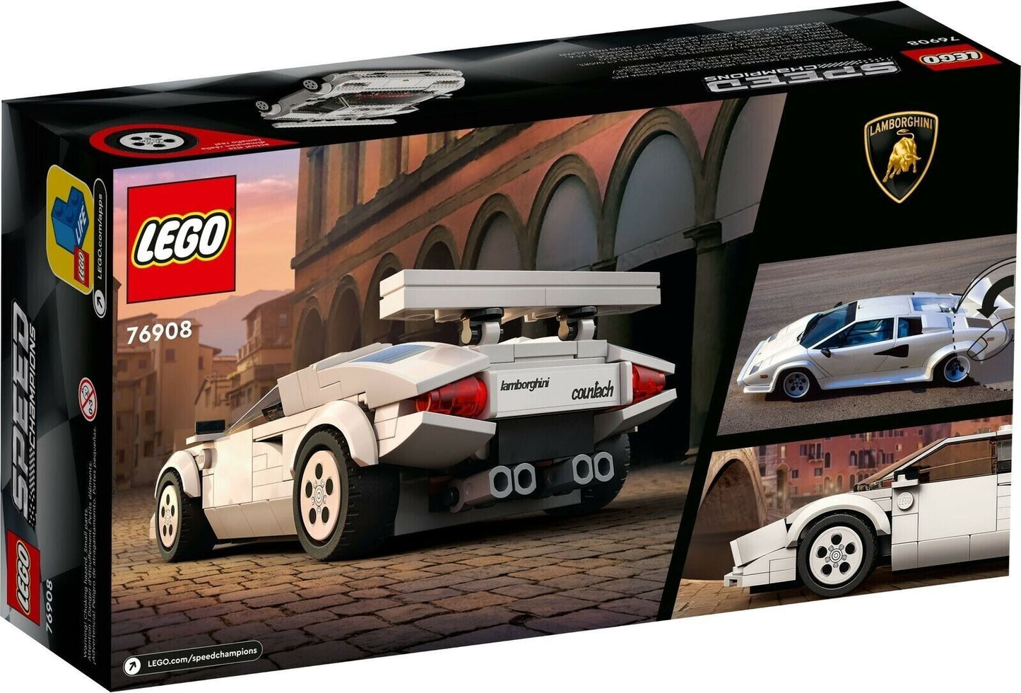 LEGO 76908 Speed Champions Lamborghini Countach - BRAND NEW SEALED