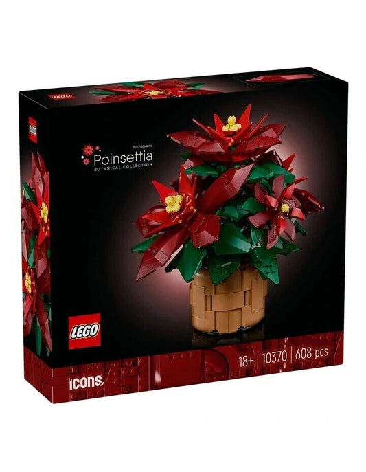 LEGO 10370 Poinsettia - New Sealed - AU - Christmas Icons