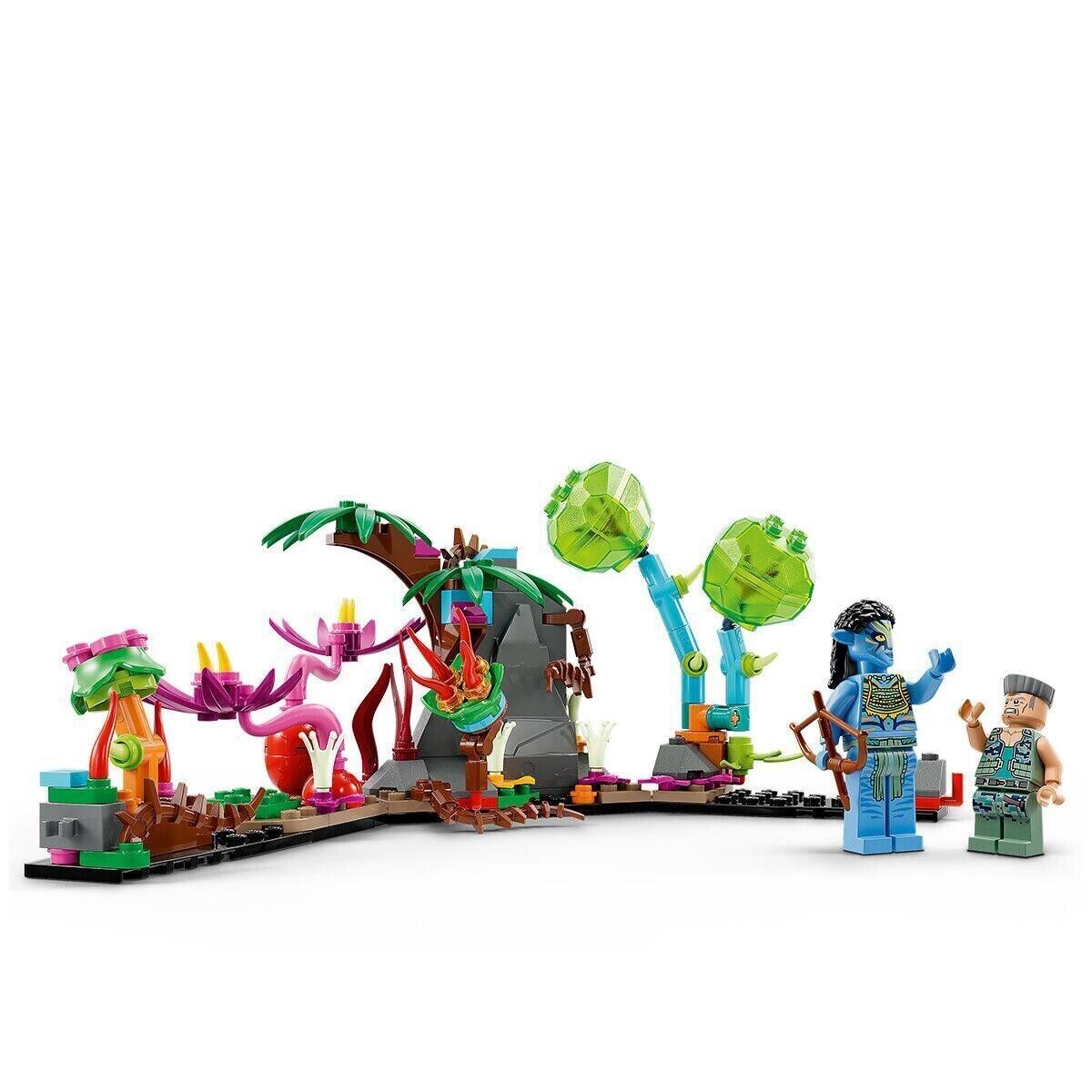 LEGO Avatar Neytiri and Thanator vs. AMP Suit Quaritch 75571 Kids Toys Building