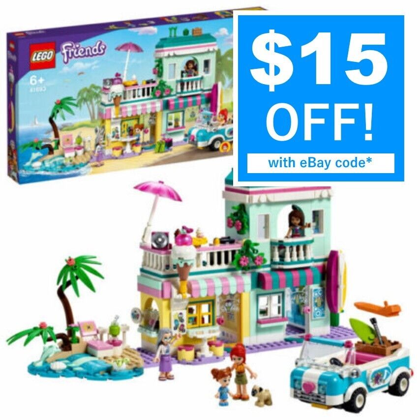 LEGO Friends Surfer Beachfront 41693 Mia’s grandmother apartment Veggie Garden