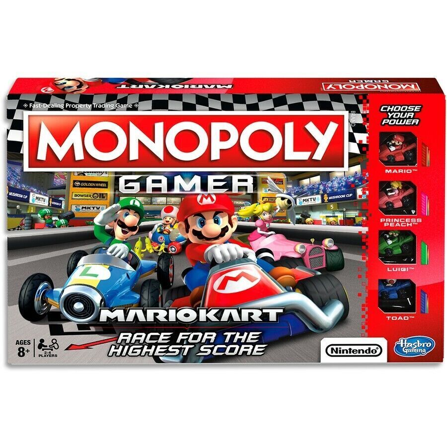 Monopoly Gamer Mario Kart Board Game