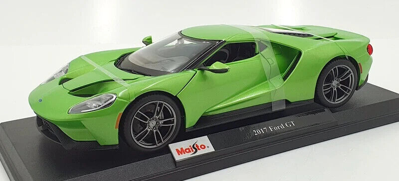 Maisto 2017 Ford GT Special Edition Die Cast Car Model 1:18 Scale Green