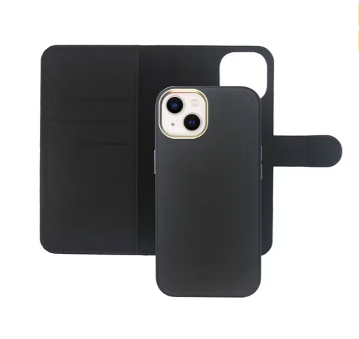 2 in 1 Wallet & Snap on Phone Case for iPhone 14 Plus,5G Blue Colour