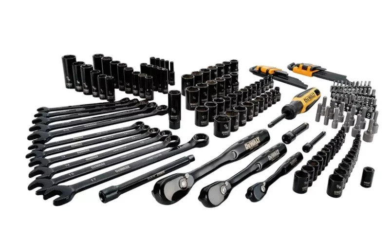 DeWALT 184 Piece Mechanics Tool Set Ratchets, Sockets, Wrenches Brand New